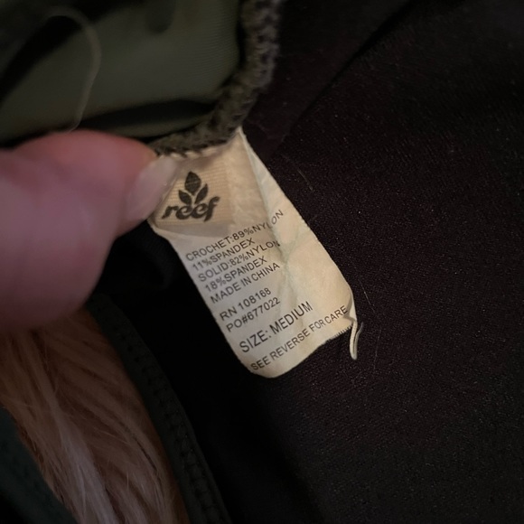 Olive Reef Bikini Top - Picture 3 of 3